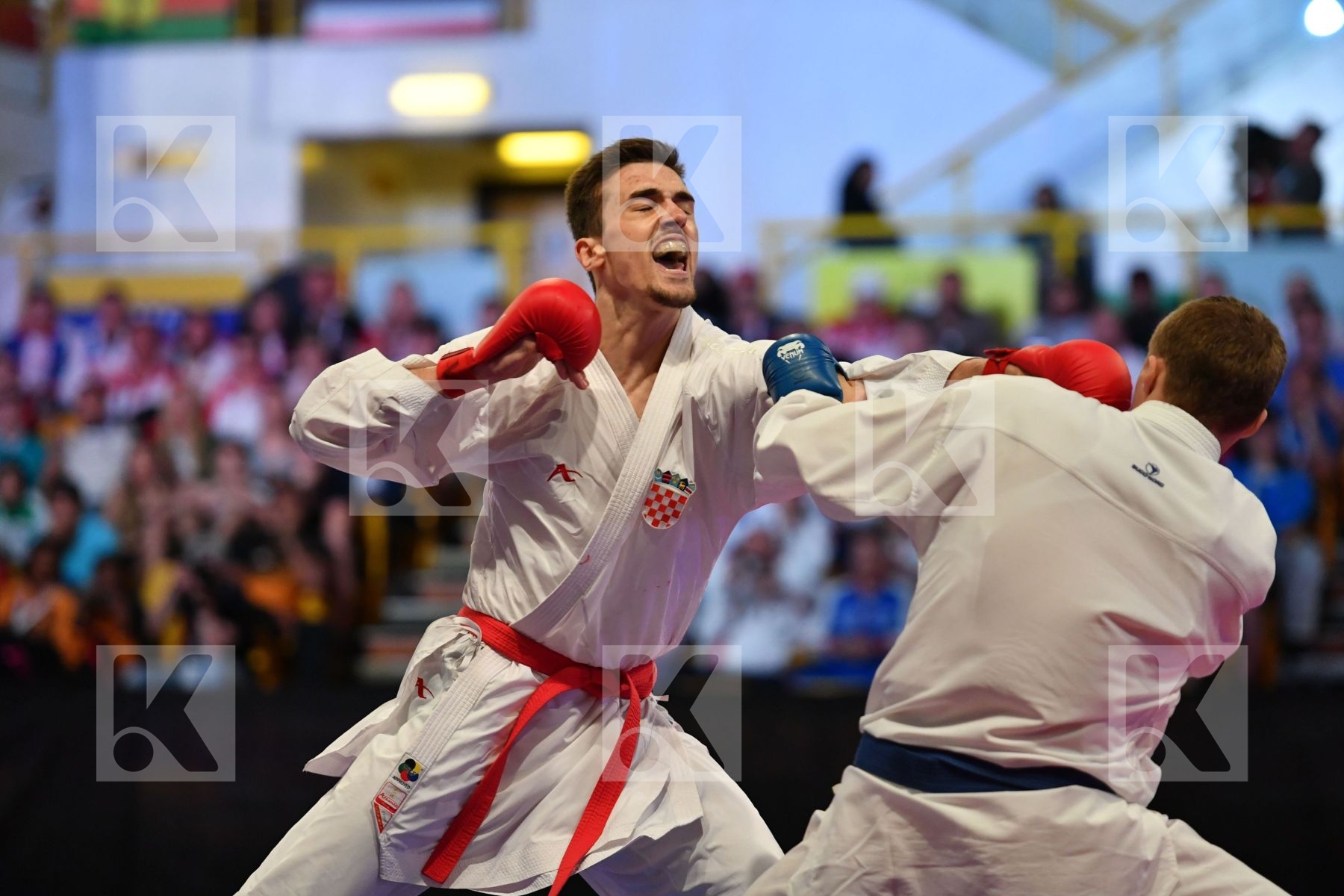 Croatia Granovesov Ilya Kvesic Ivan Male kumite -84 kg Russian f