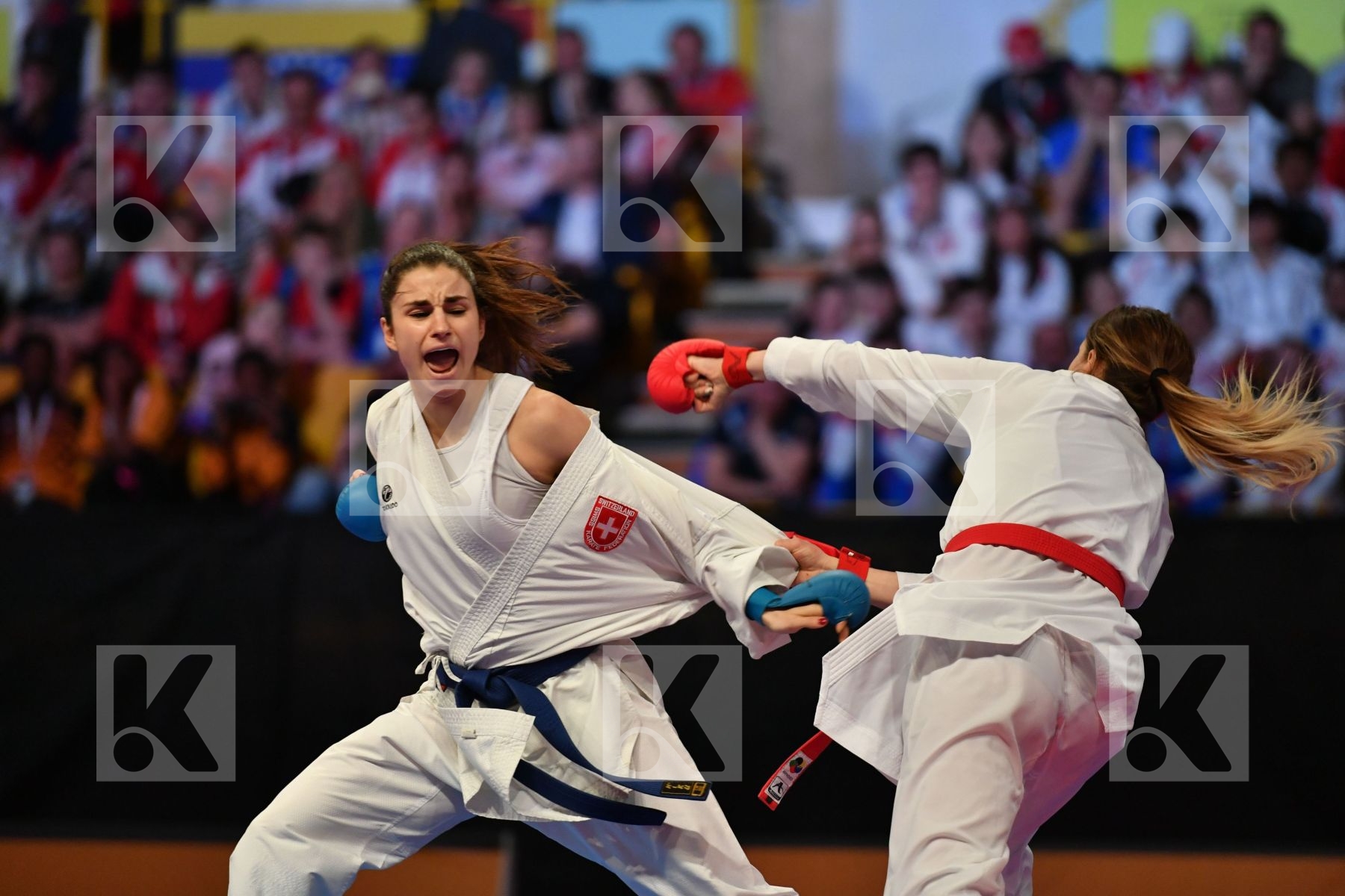 Azerbaijan Female kumite -68 kg Quirici Elena Switzerland Zarets