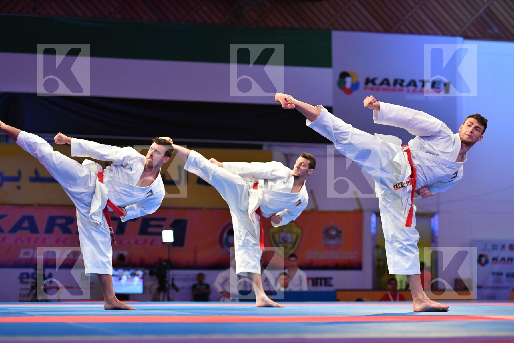 Gankaku Italy Male team kata