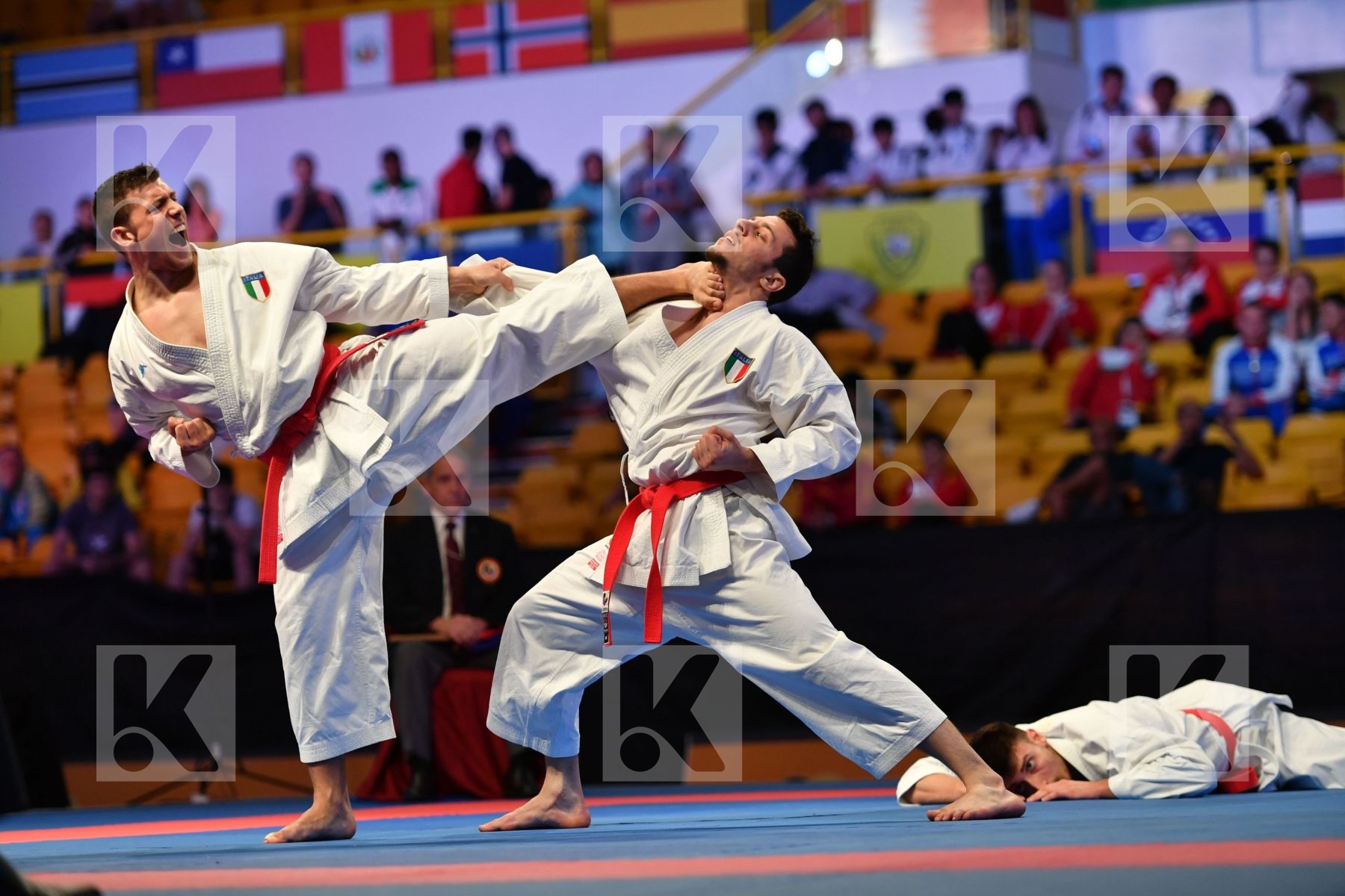 Gankaku Italy Male team kata