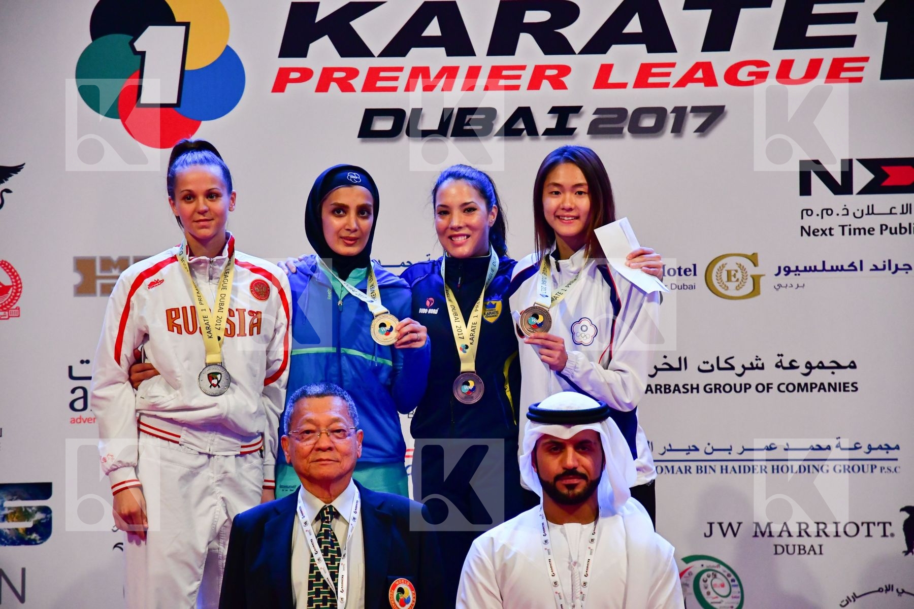 Chalaki Fatemeh Chinese taipei Ctkf Club Female kumite -55 kg Fi