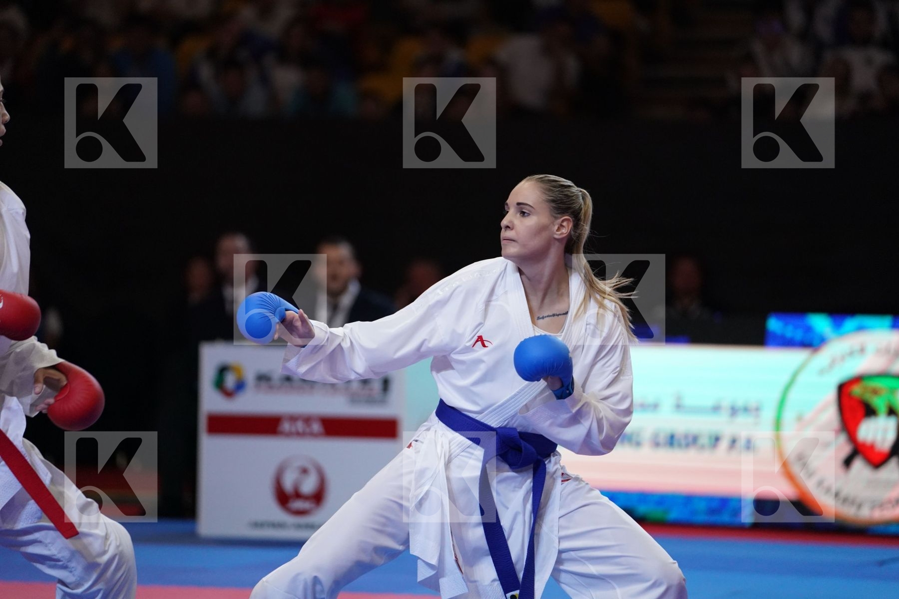 RAKOVIC MARINA (MONTENEGRO) VS BUCHINGER ALISA (AUSTRIA) in Senior Kumite -68 Kg - Bronze bout