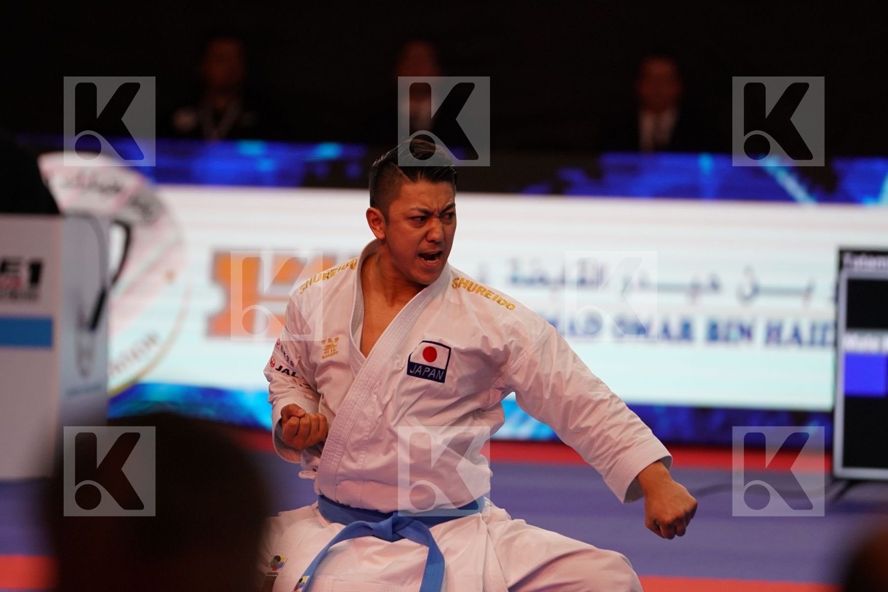 KIYUNA RYO (JAPAN) in Senior Male Kata - Gold bout