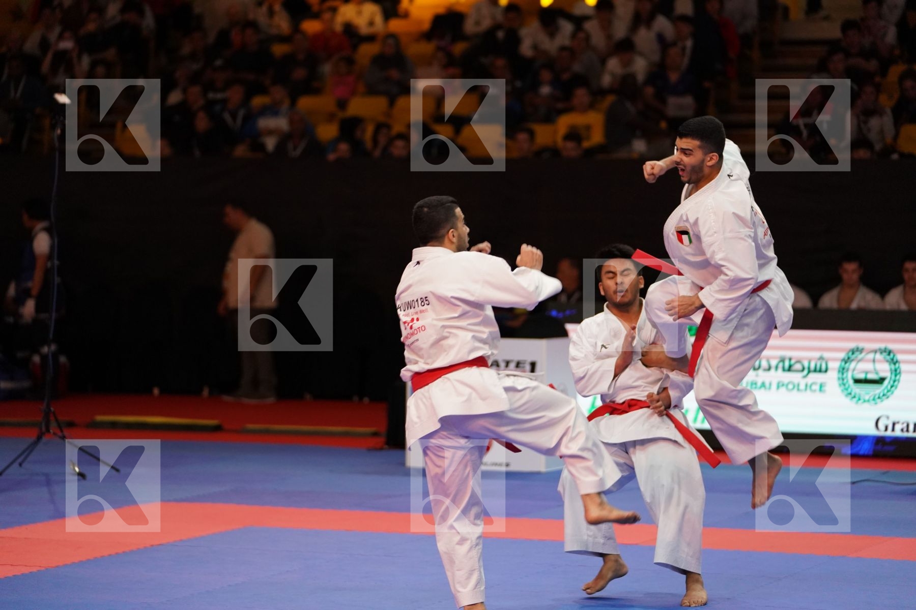 KUWAIT in Senior Team Male Kata - Gold bout