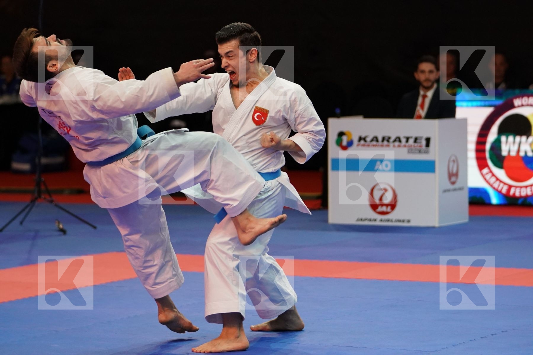 TURKEY in Senior Team Male Kata - Gold bout