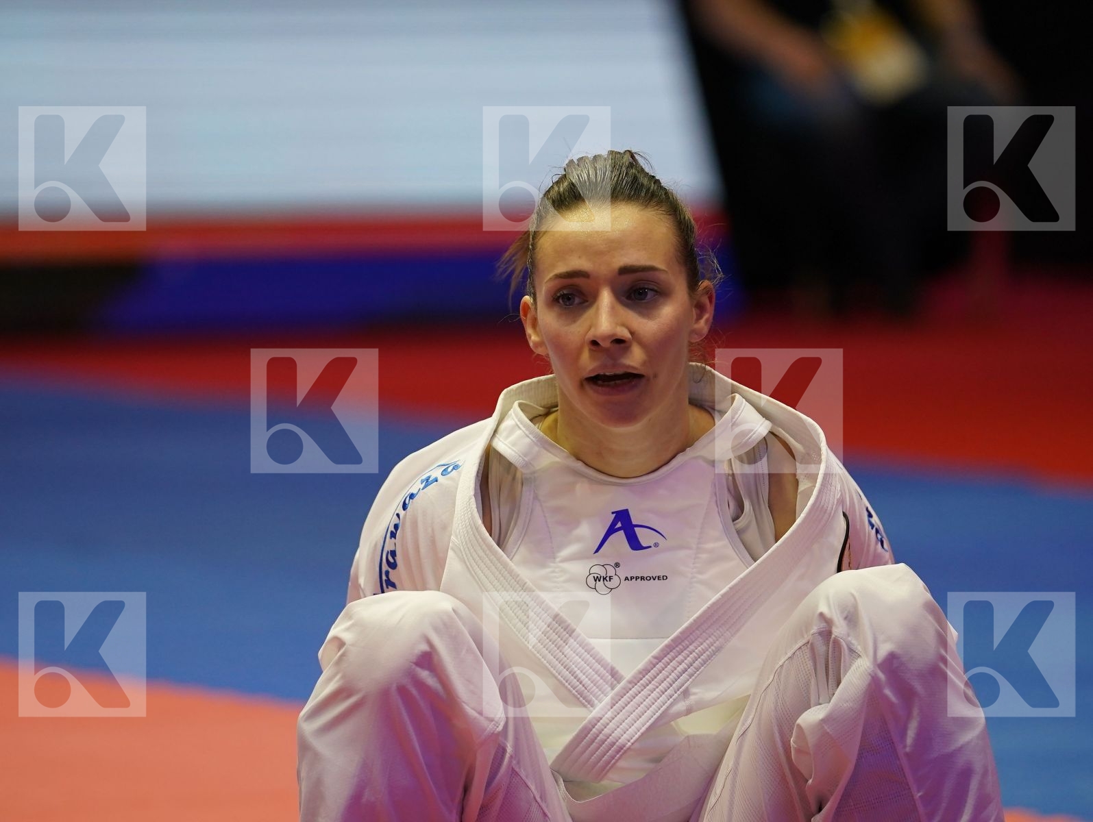 LI RANRAN (China) vs PLANK BETTINA (Austria) in Senior Kumite -50 Kg - Bronze bout