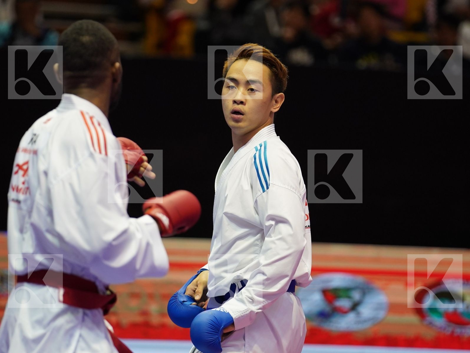 GARIN MARVIN (France) vs NGAMPHUENGPHIT SUPA (Thailand) in Senior Kumite -67 Kg - Bronze bout