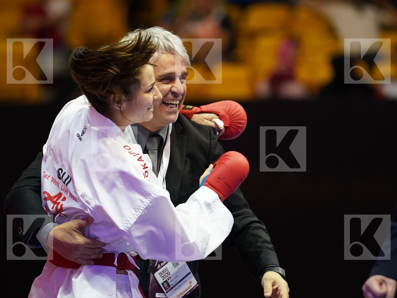 QUIRICI ELENA (Suisse) vs BUCHINGER ALISA (Austria) in Senior Kumite -68 Kg - Bronze bout