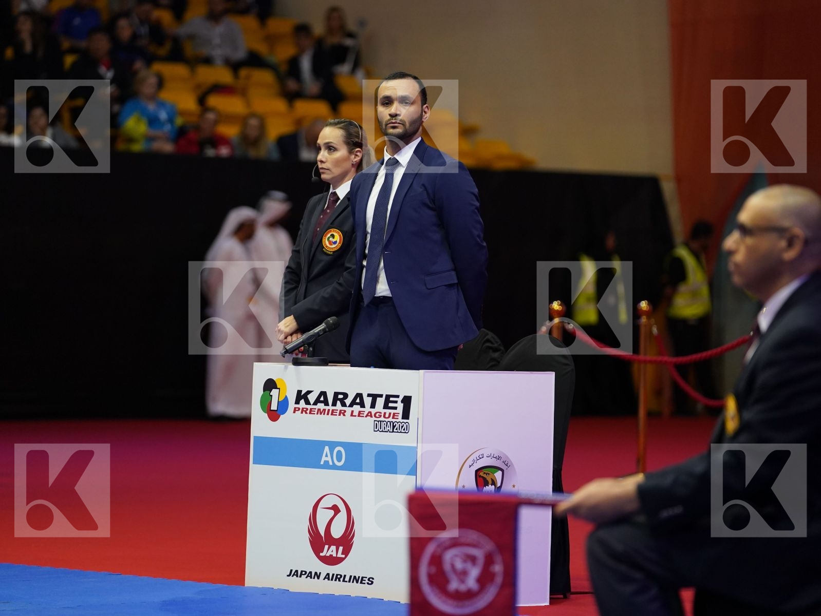 PALACIO GONZALEZ LAURA (Spain) vs BERULTSEVA SOFYA (Kazakhstan) in Senior Kumite 68+ Kg - Bronze bout
