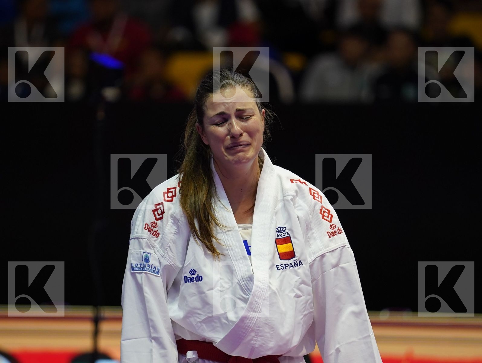 PALACIO GONZALEZ LAURA (Spain) vs BERULTSEVA SOFYA (Kazakhstan) in Senior Kumite 68+ Kg - Bronze bout