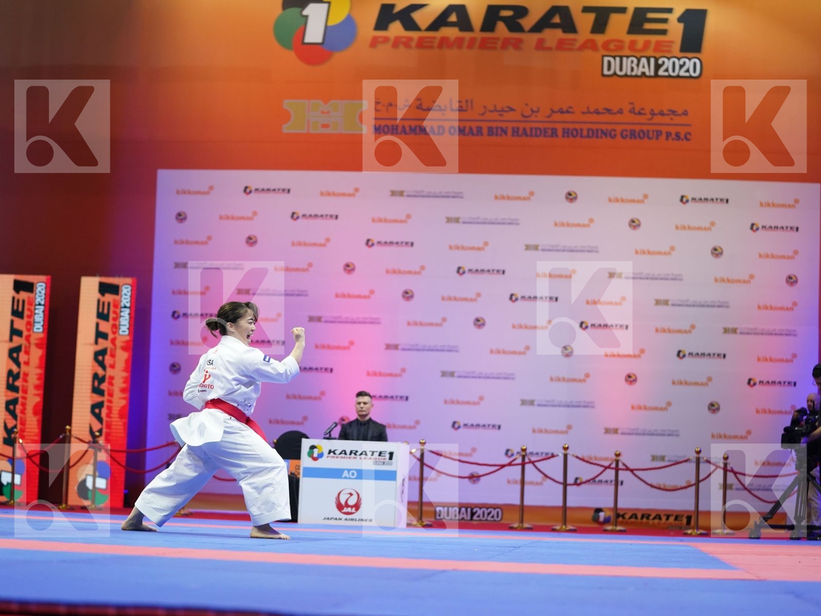 SAKURA KOKUMAI (USA) in Senior Female Kata - Gold bout