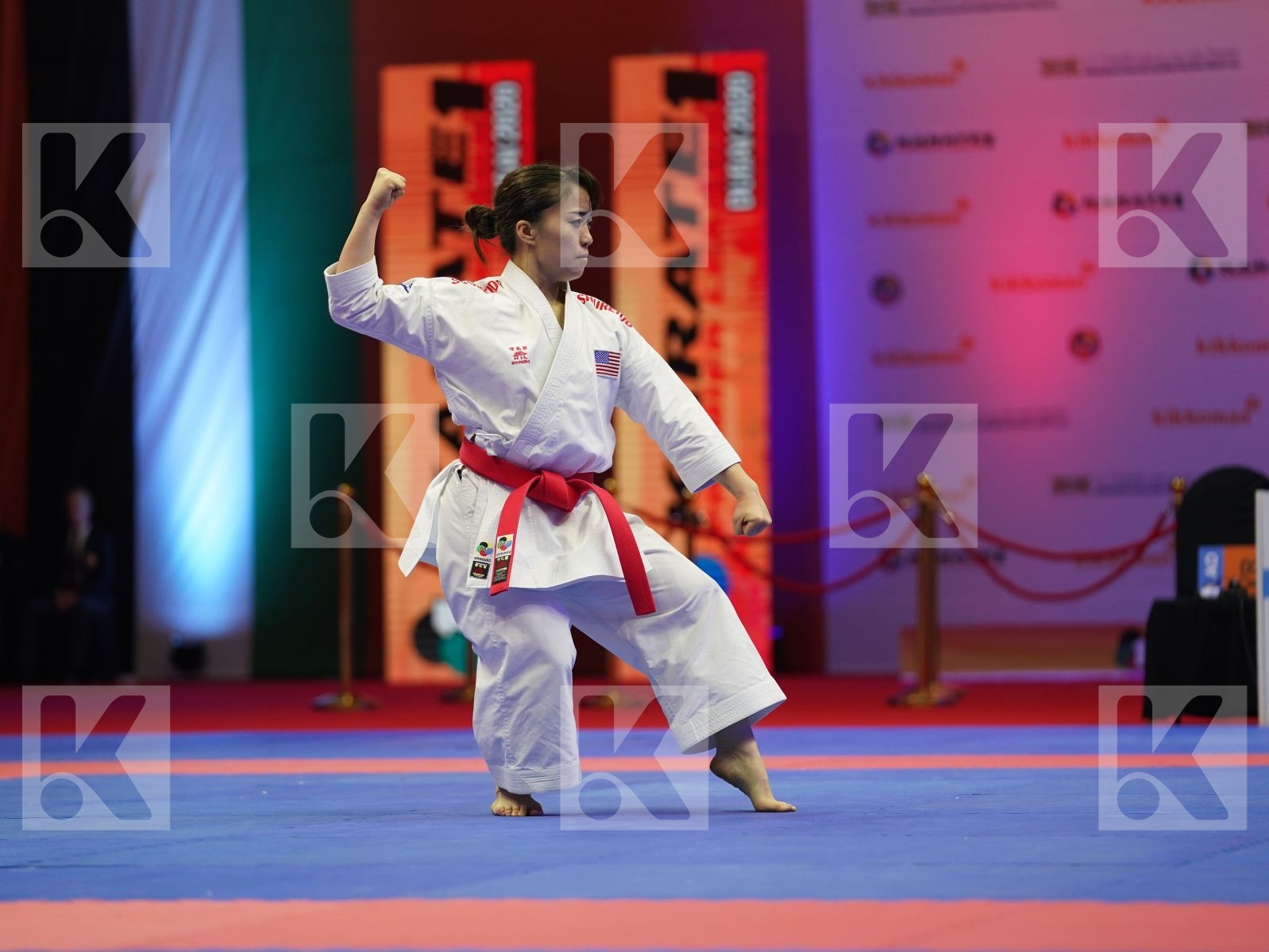 SAKURA KOKUMAI (USA) in Senior Female Kata - Gold bout