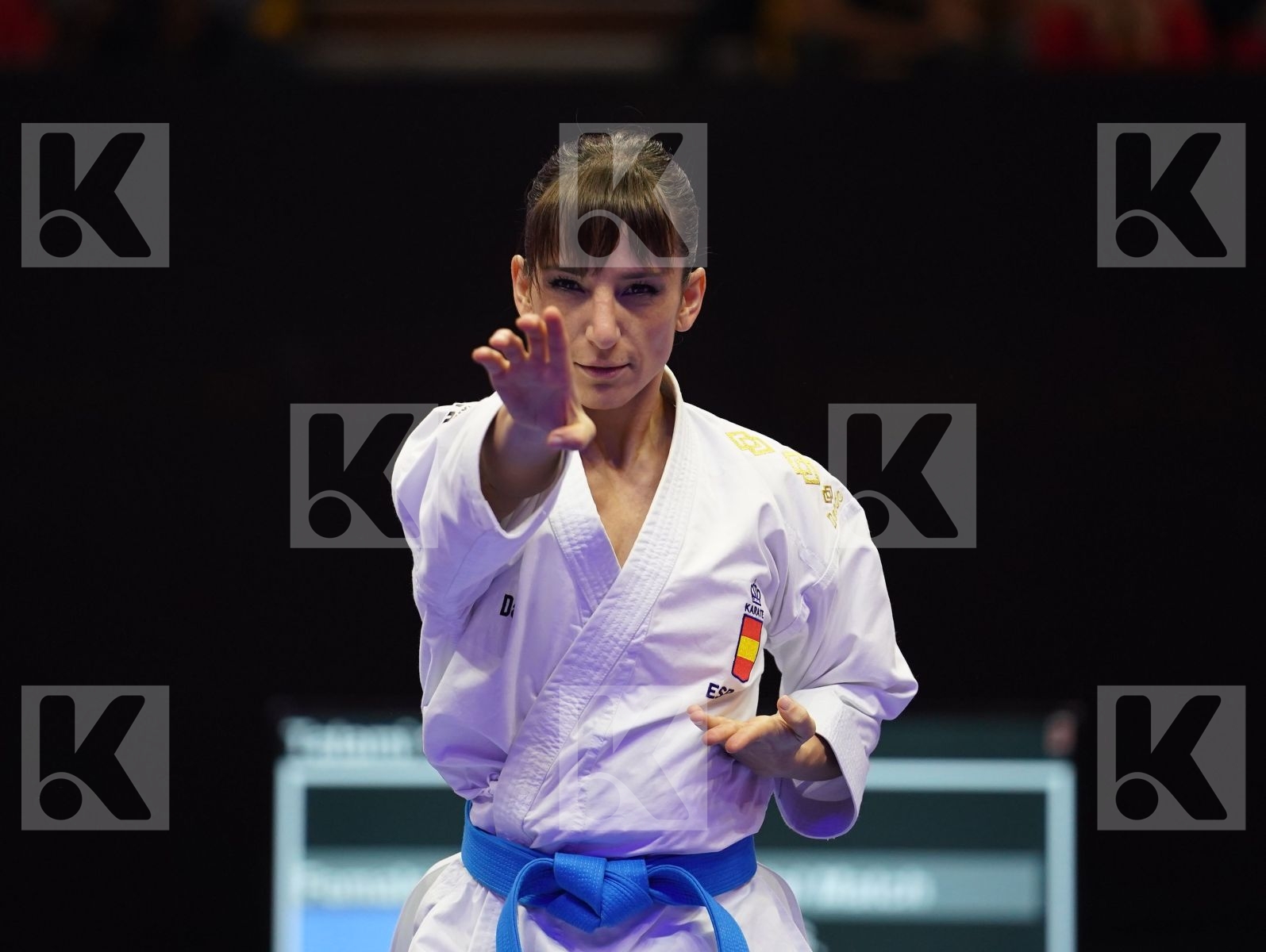 SANDRA SANCHEZ JAIME (SPAIN) in Senior Female Kata - Gold bout