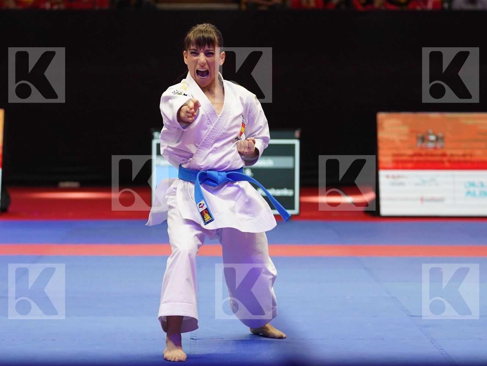 SANDRA SANCHEZ JAIME (SPAIN) in Senior Female Kata - Gold bout