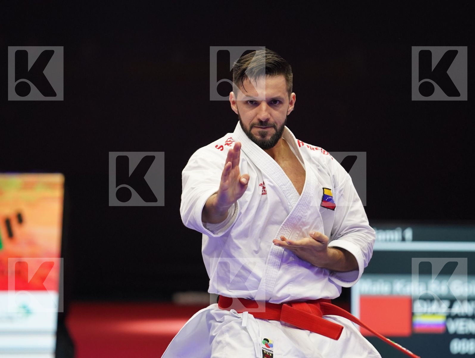 DIAZ ANTONIO (Venezuela) in Senior Male Kata - Gold bout