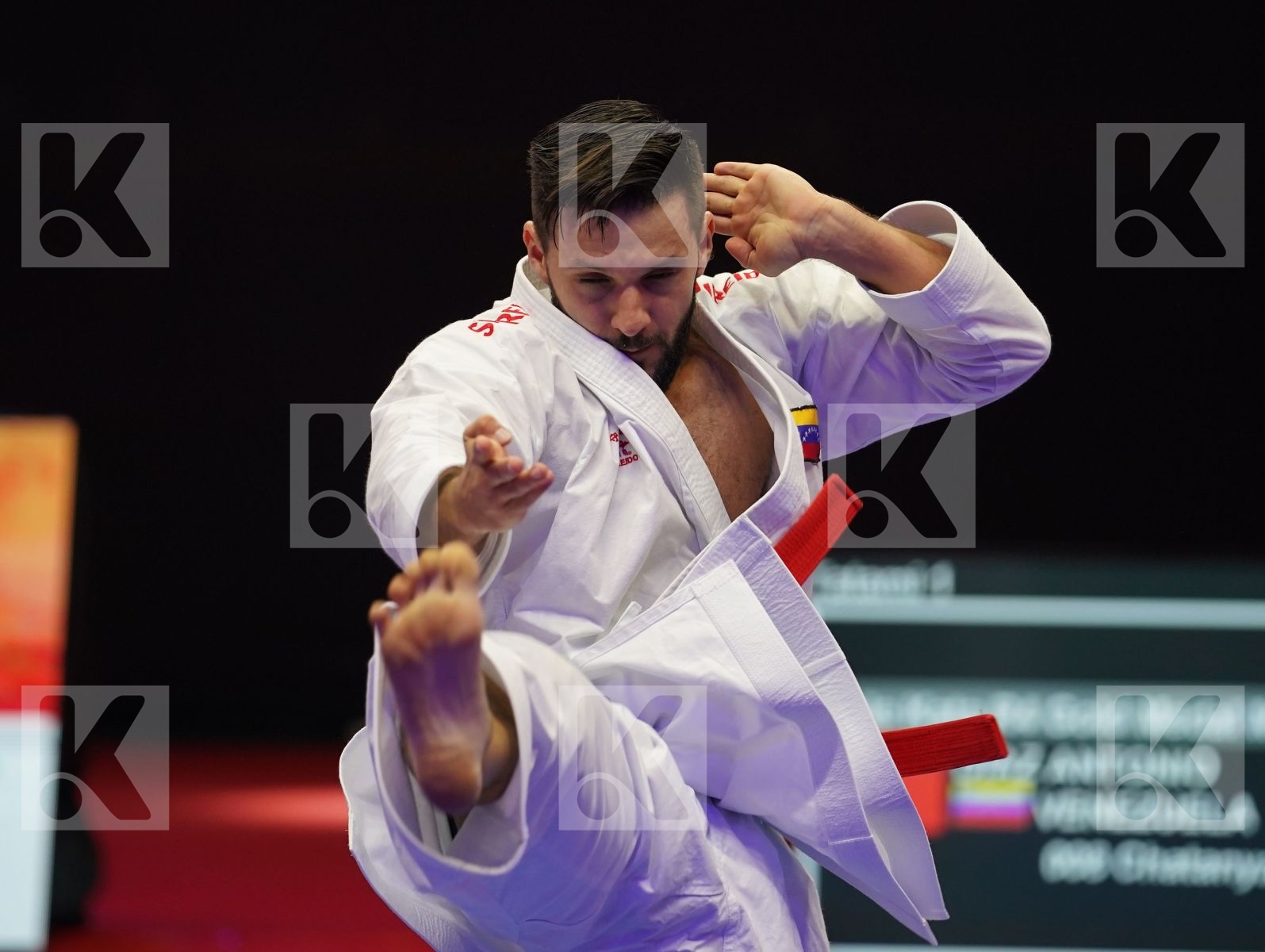 DIAZ ANTONIO (Venezuela) in Senior Male Kata - Gold bout