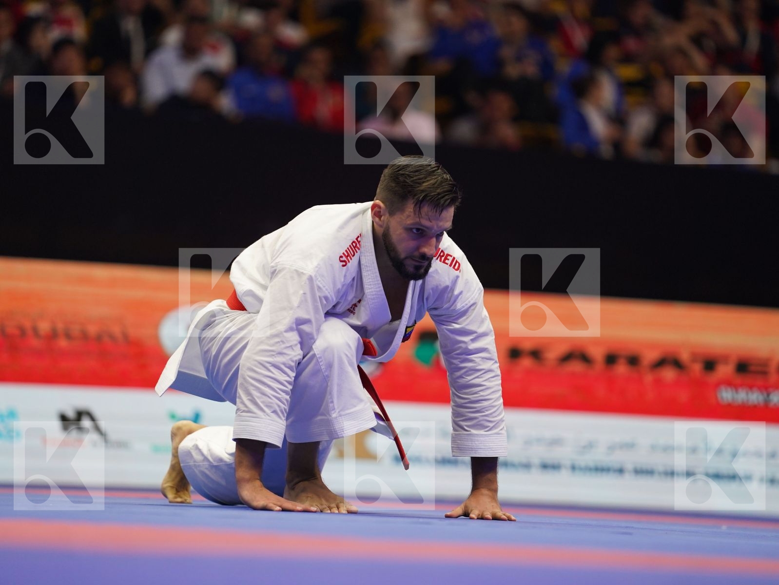 DIAZ ANTONIO (Venezuela) in Senior Male Kata - Gold bout