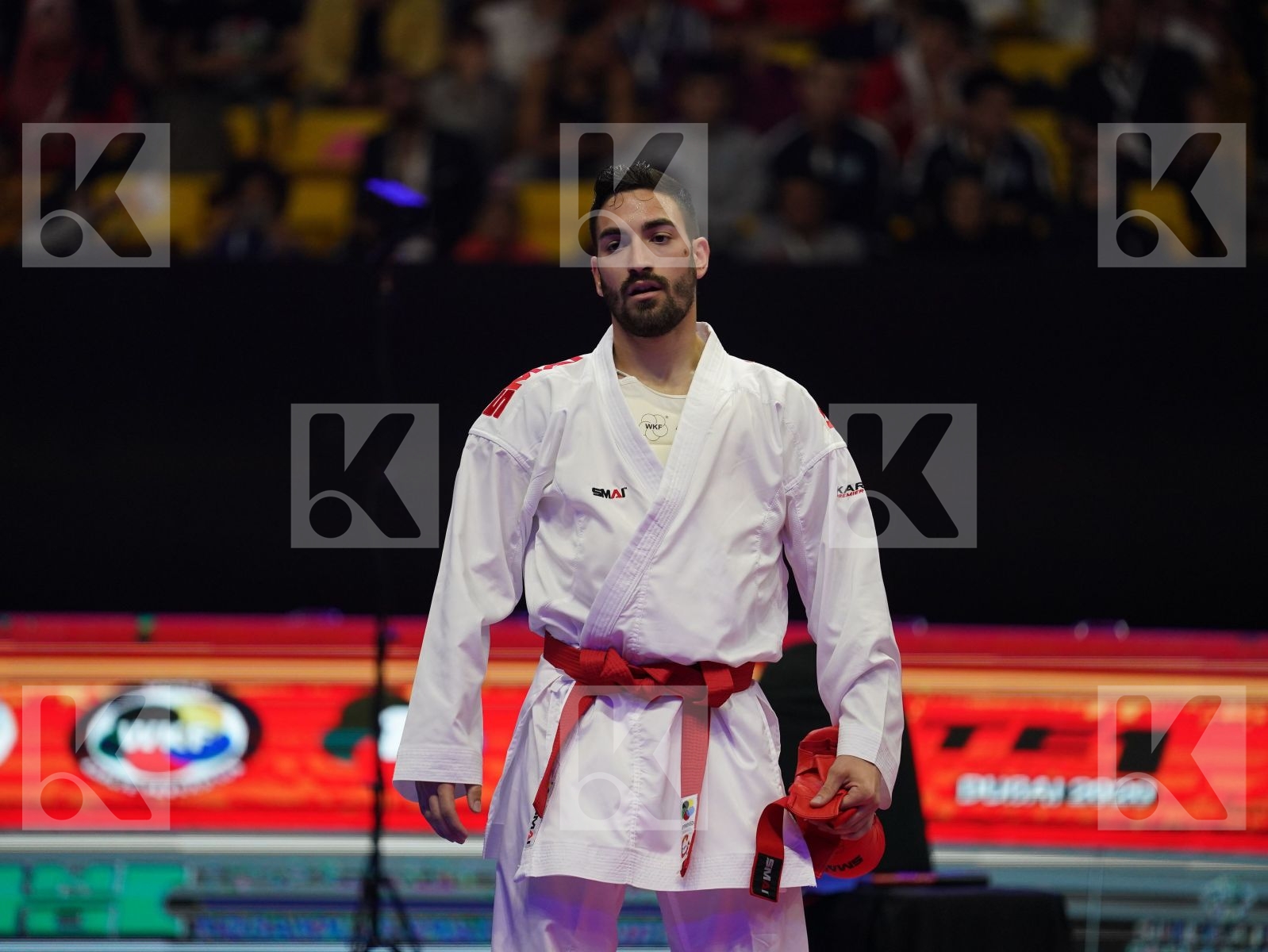 CRESCENZO ANGELO (Italy) vs ASSADILOV DARKHAN (Kazakhstan) in Senior Kumite -60 Kg - Gold bout