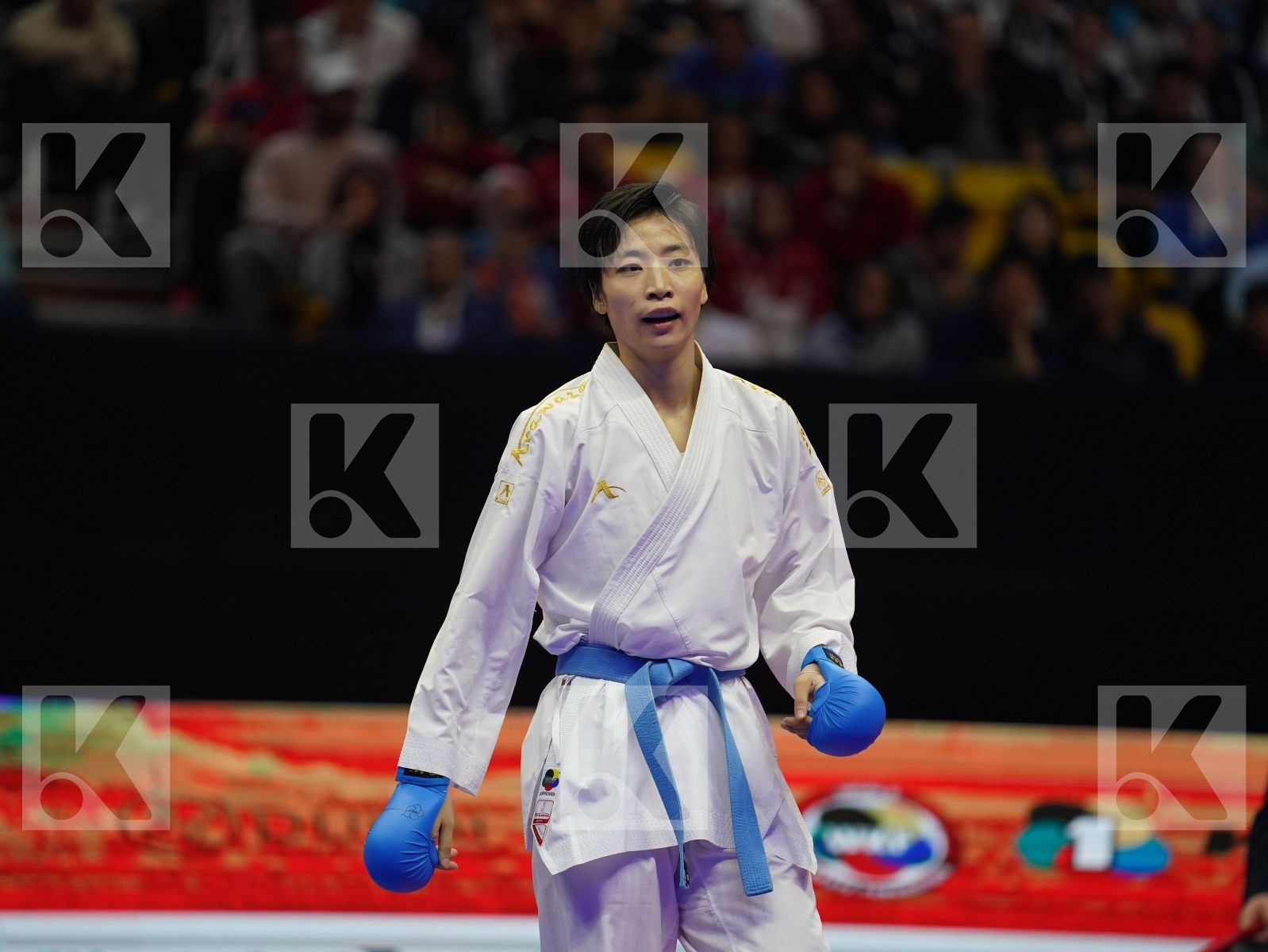 ALESAADI SHIMA (Iran) vs YIN XIAOYAN (China) in Senior Kumite -61 Kg - Gold bout