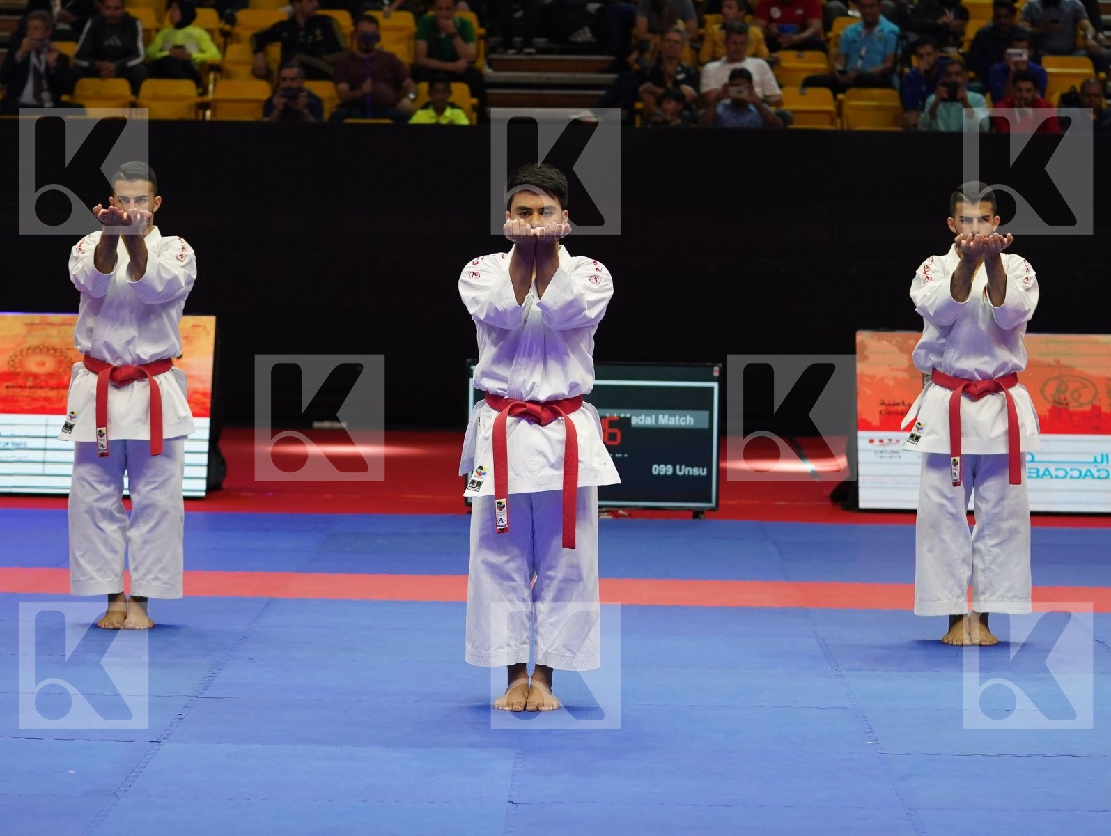 KUWAIT in Senior Team Male Kata - Gold bout