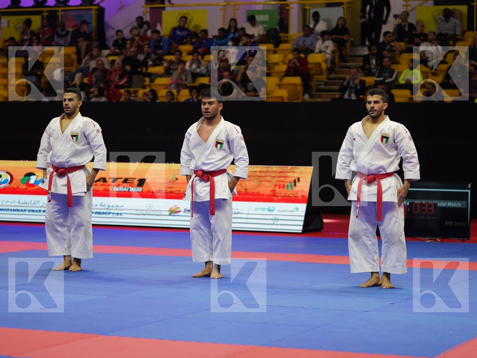 KUWAIT in Senior Team Male Kata - Gold bout