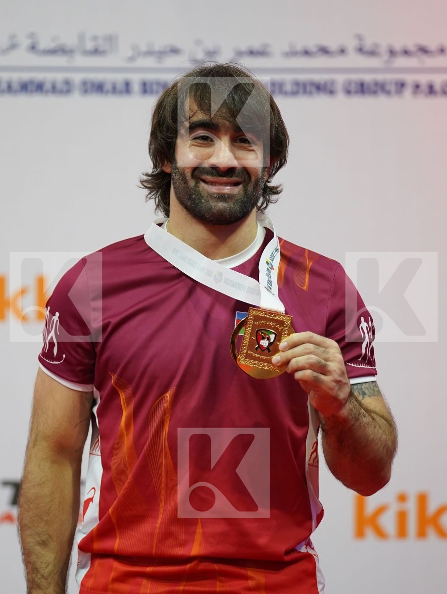 AGHAYEV RAFAEL (Azerbaijan) during podium ceremony