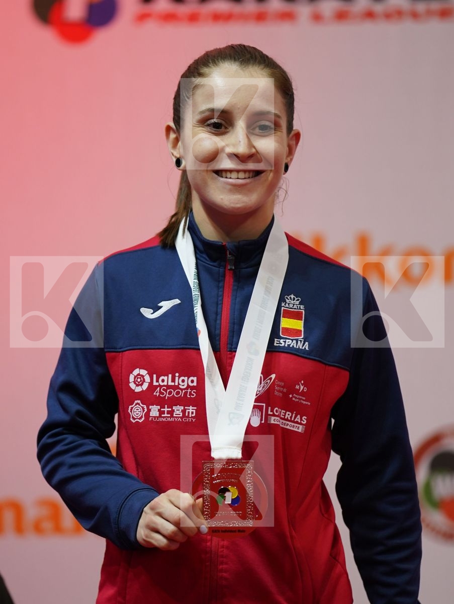 GOMEZ MORALES NADIA (Spain) during podium ceremony