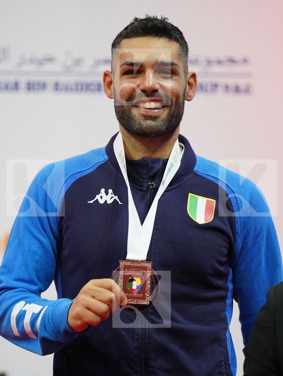 BUSA LUIGI (Italy) during podium ceremony