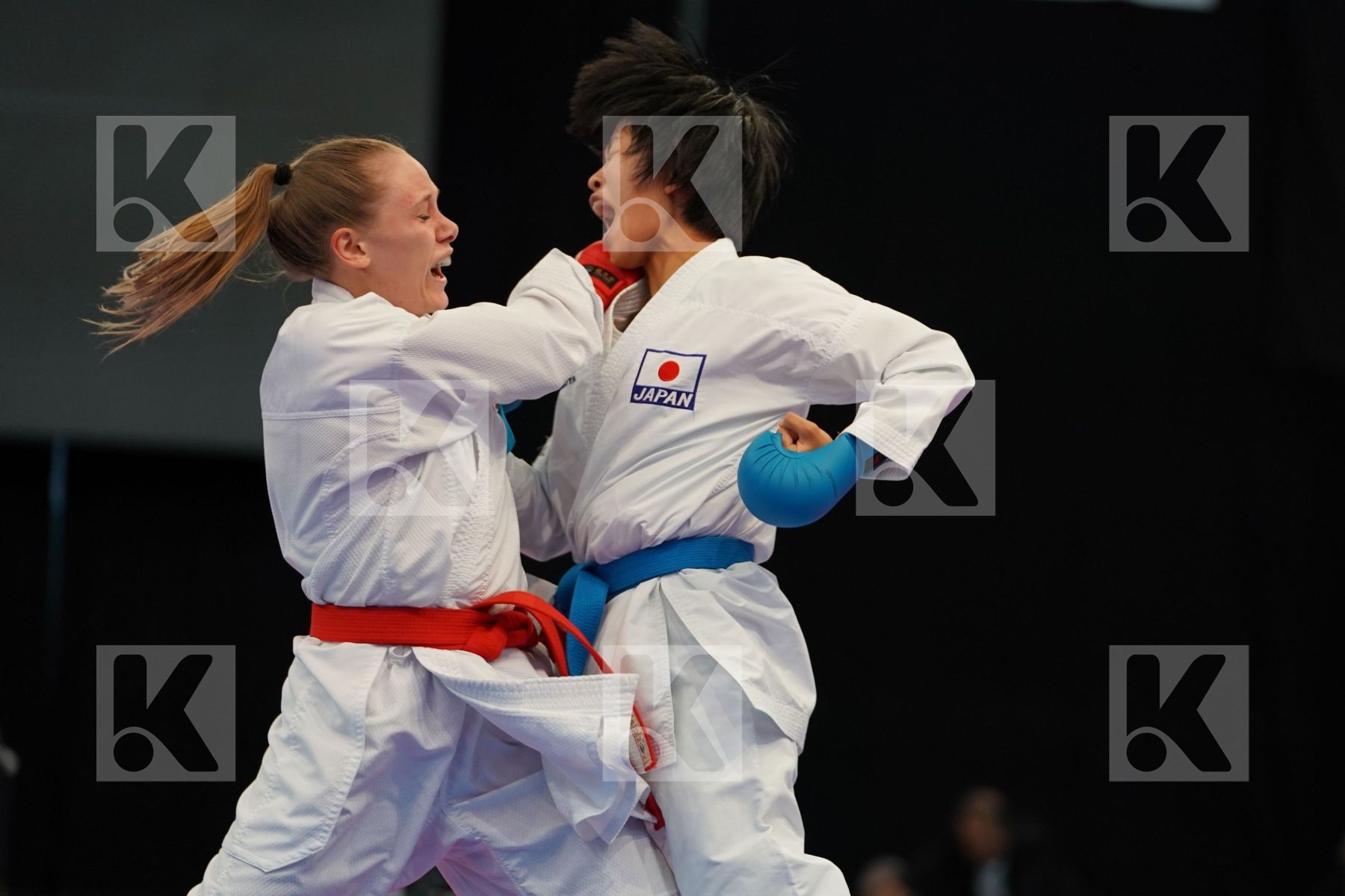 Brown Jenna Female kumite -55 kg Ishiai Fumika Japan United stat