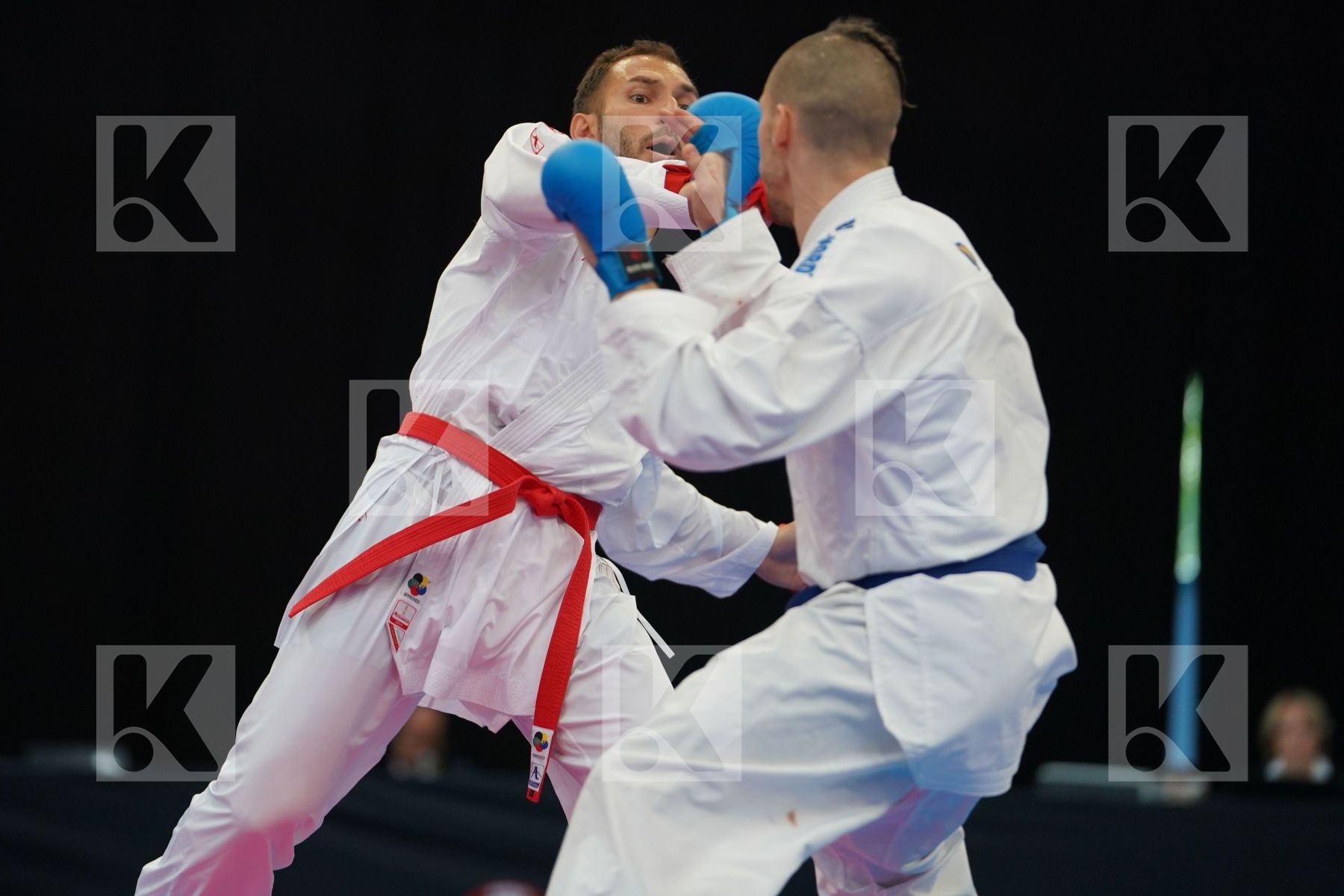 Horuna Stanislav Male kumite -75 kg Turkey Ukraine Yagci Serkan