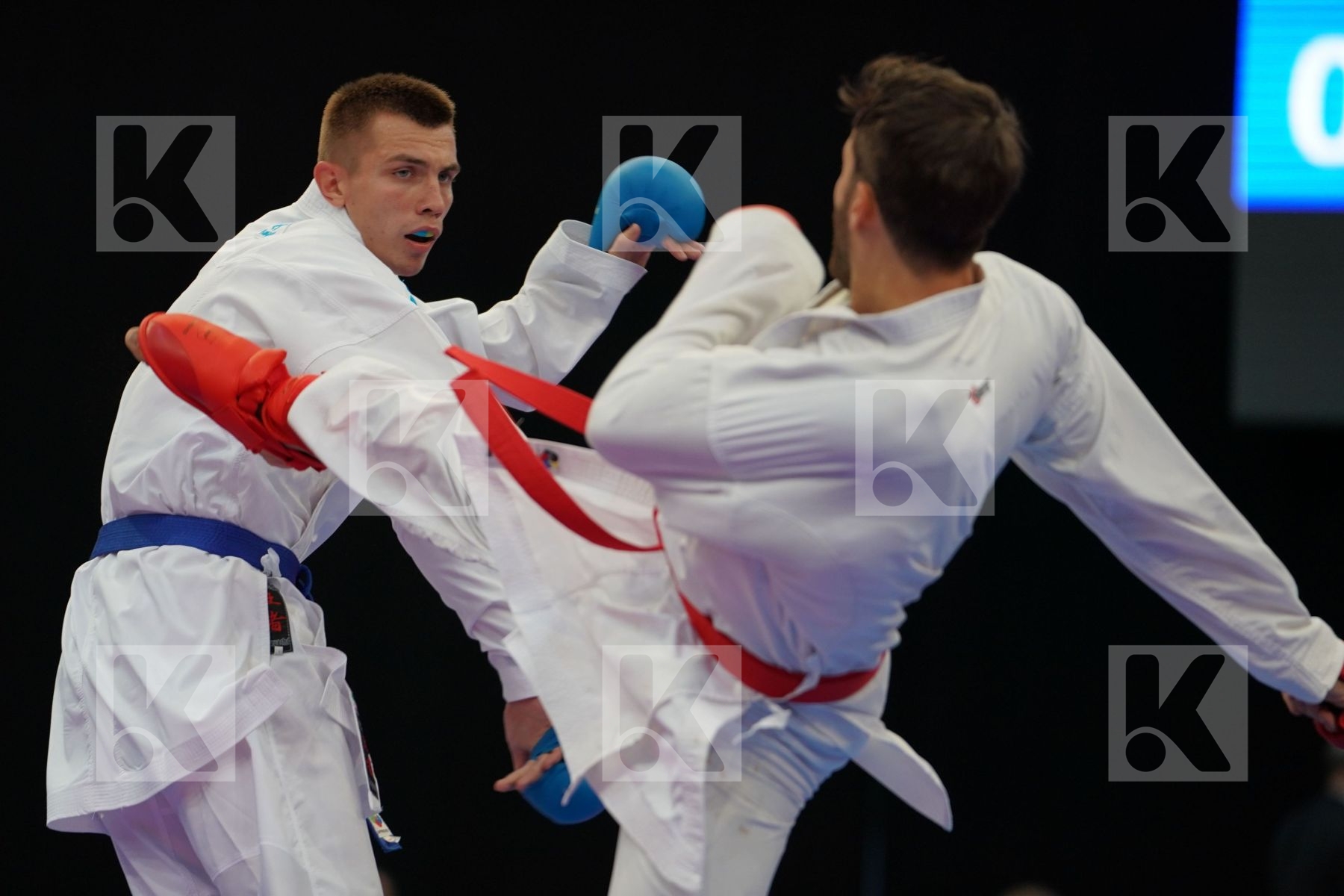 Chobotar Valerii Greece Hungary Male kumite -84 kg Tzanos Georgi