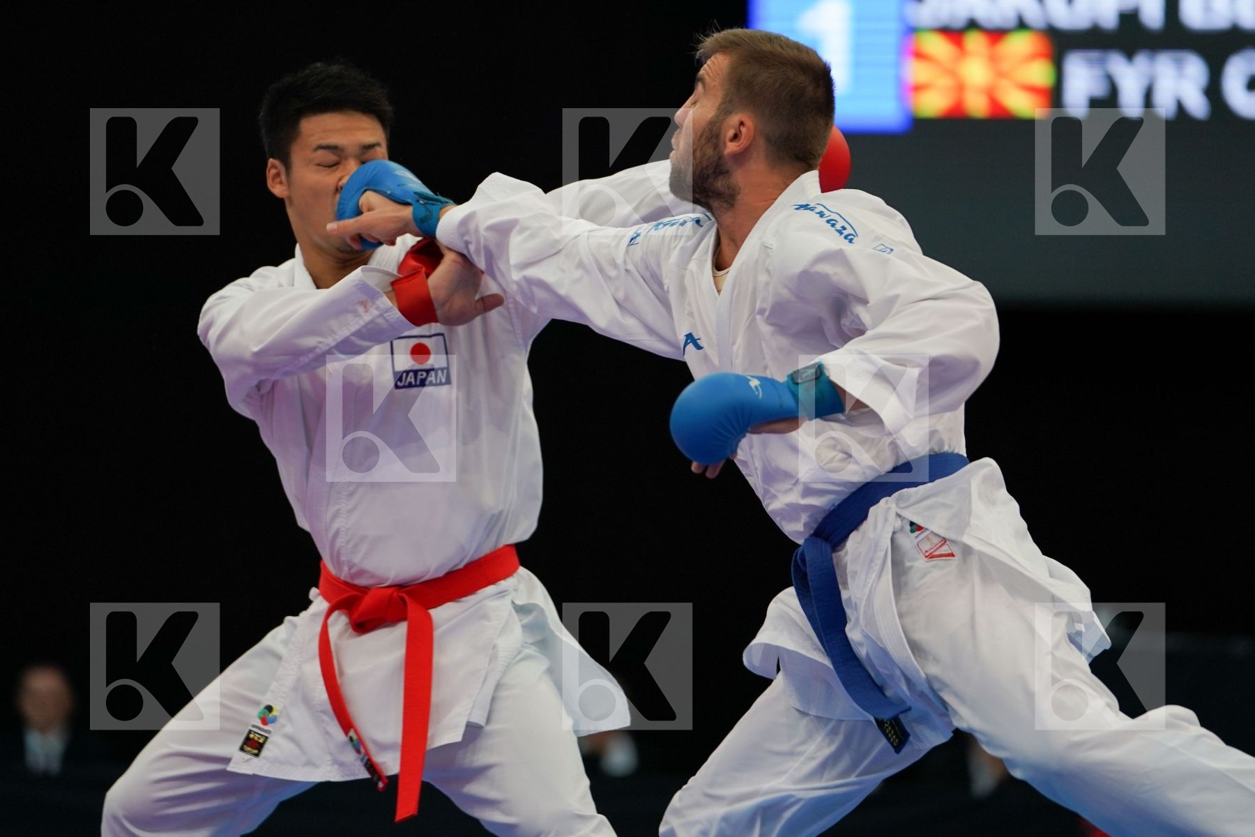 Fyr of macedonia Jakupi Berat Japan Koike Makoto Male kumite -84