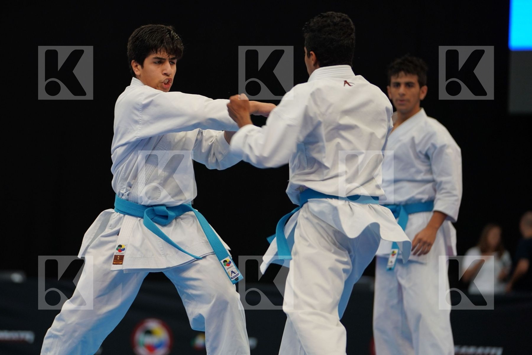 Kanku sho Male team kata Saudi Arabia