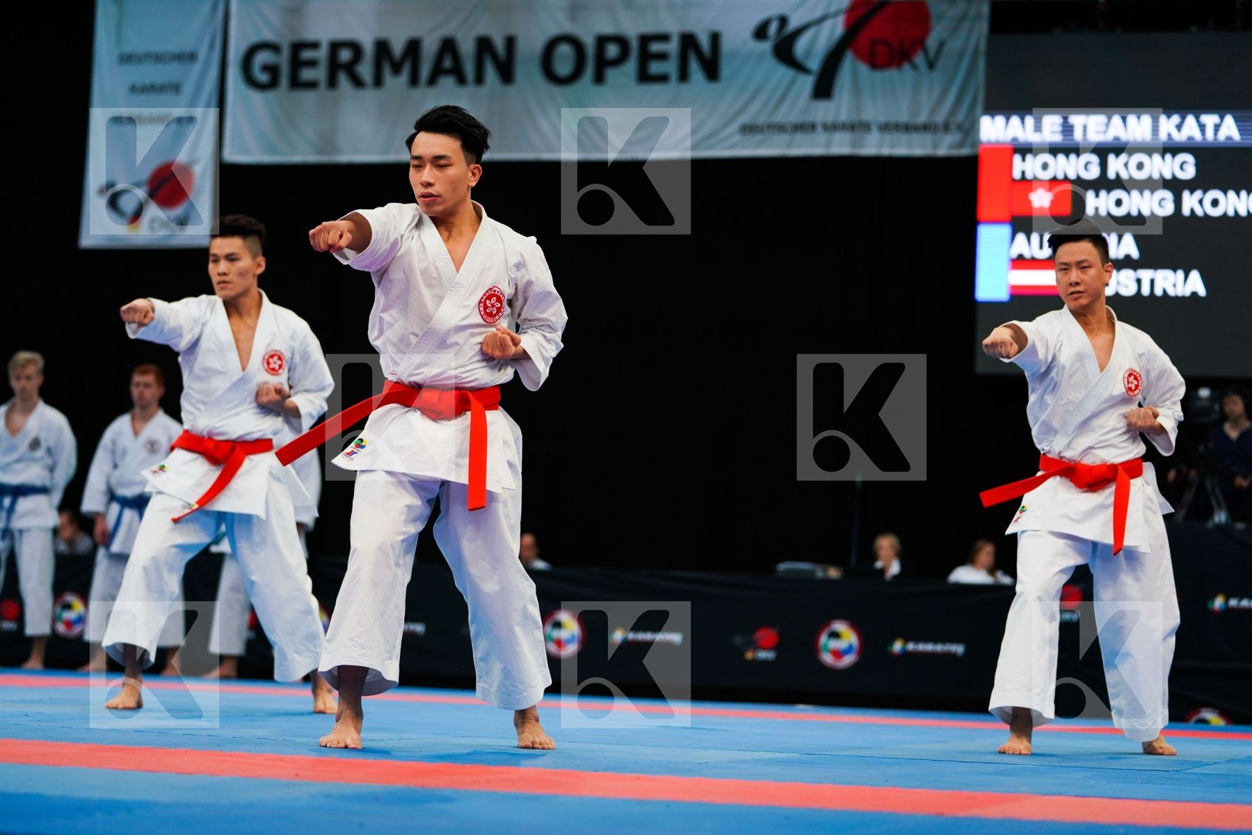 Hong kong Male team kata Paiku