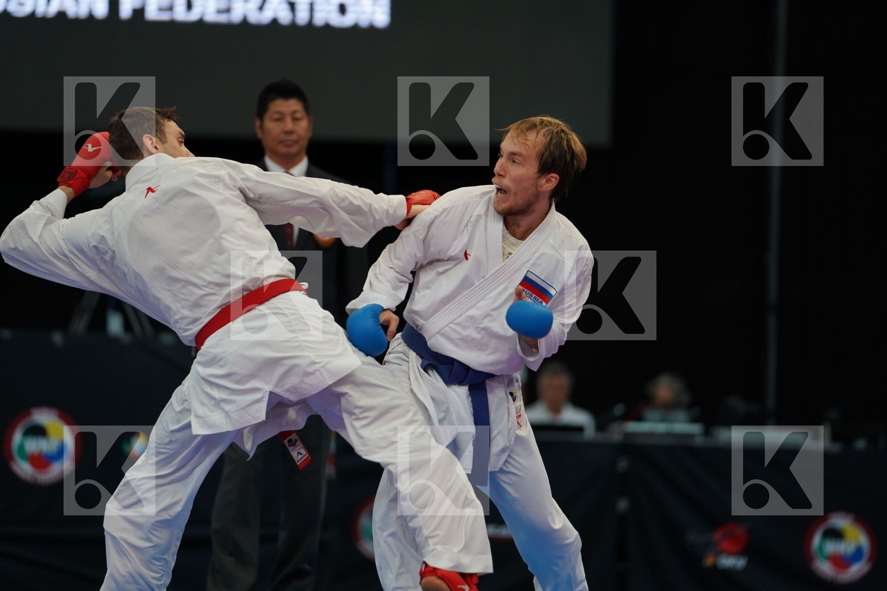 Brazil Brose Douglas Male kumite -60 kg Plakhutin Evgeny Russian