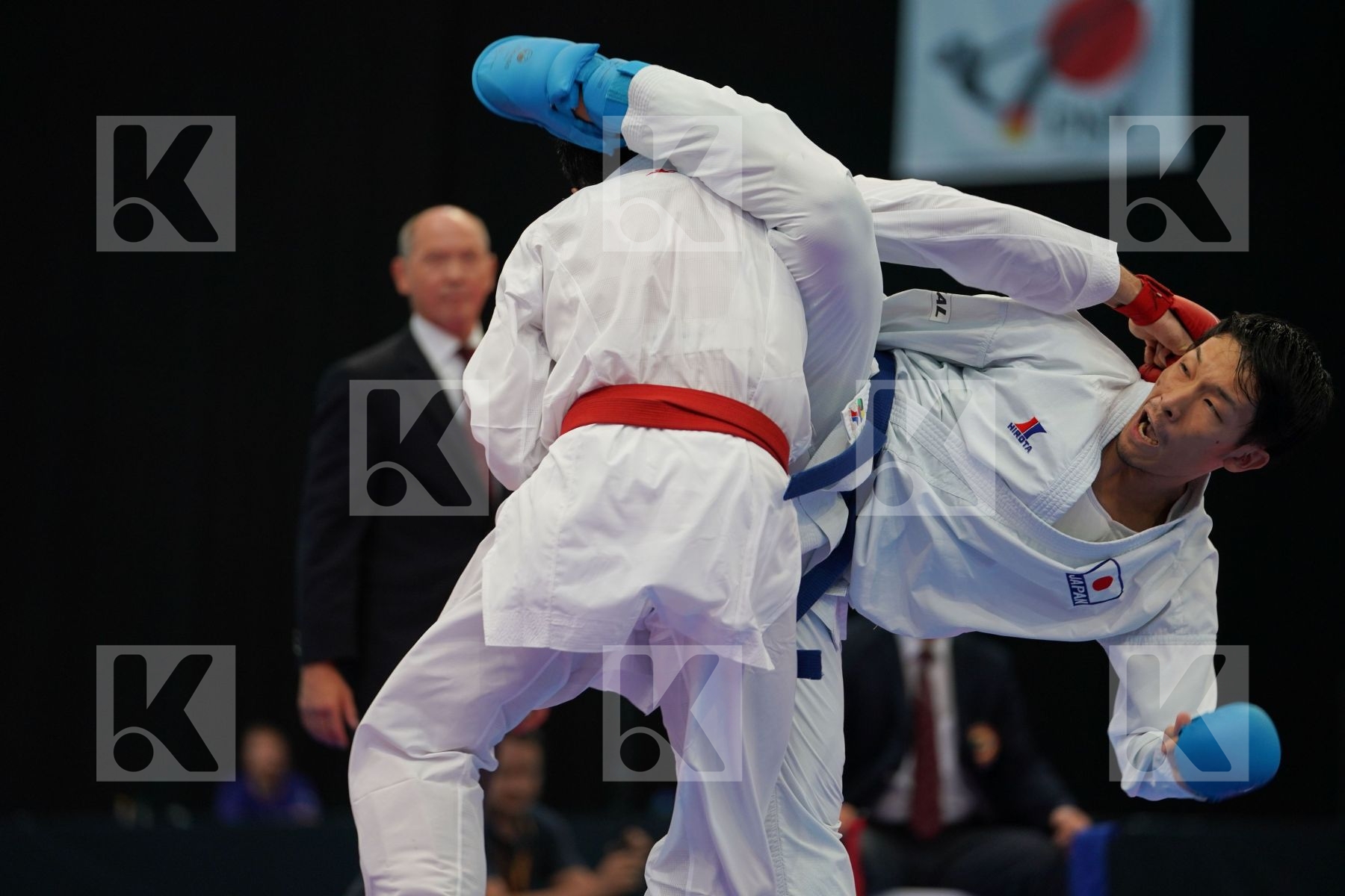 Brazil Figueira Vinicius Gomyo Hiroto Japan Male kumite -67 kg