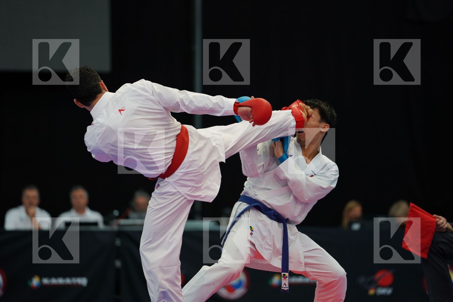 Brazil Figueira Vinicius Gomyo Hiroto Japan Male kumite -67 kg