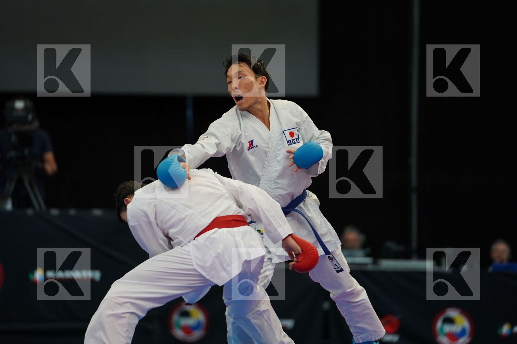Brazil Figueira Vinicius Gomyo Hiroto Japan Male kumite -67 kg