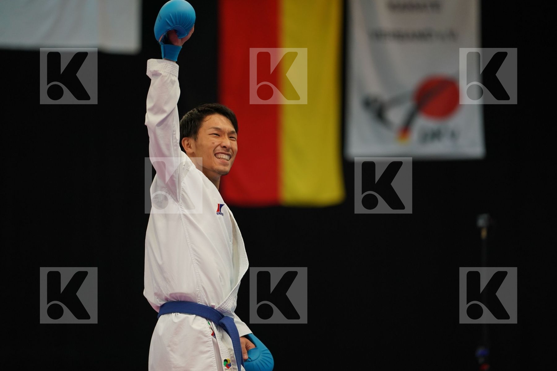 Brazil Figueira Vinicius Gomyo Hiroto Japan Male kumite -67 kg