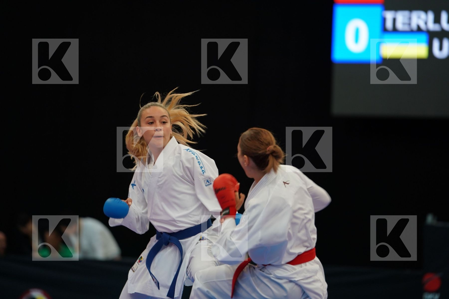 Female kumite -55 kg Terluyga Anzhelika Turkey Ukraine Yakan Tub