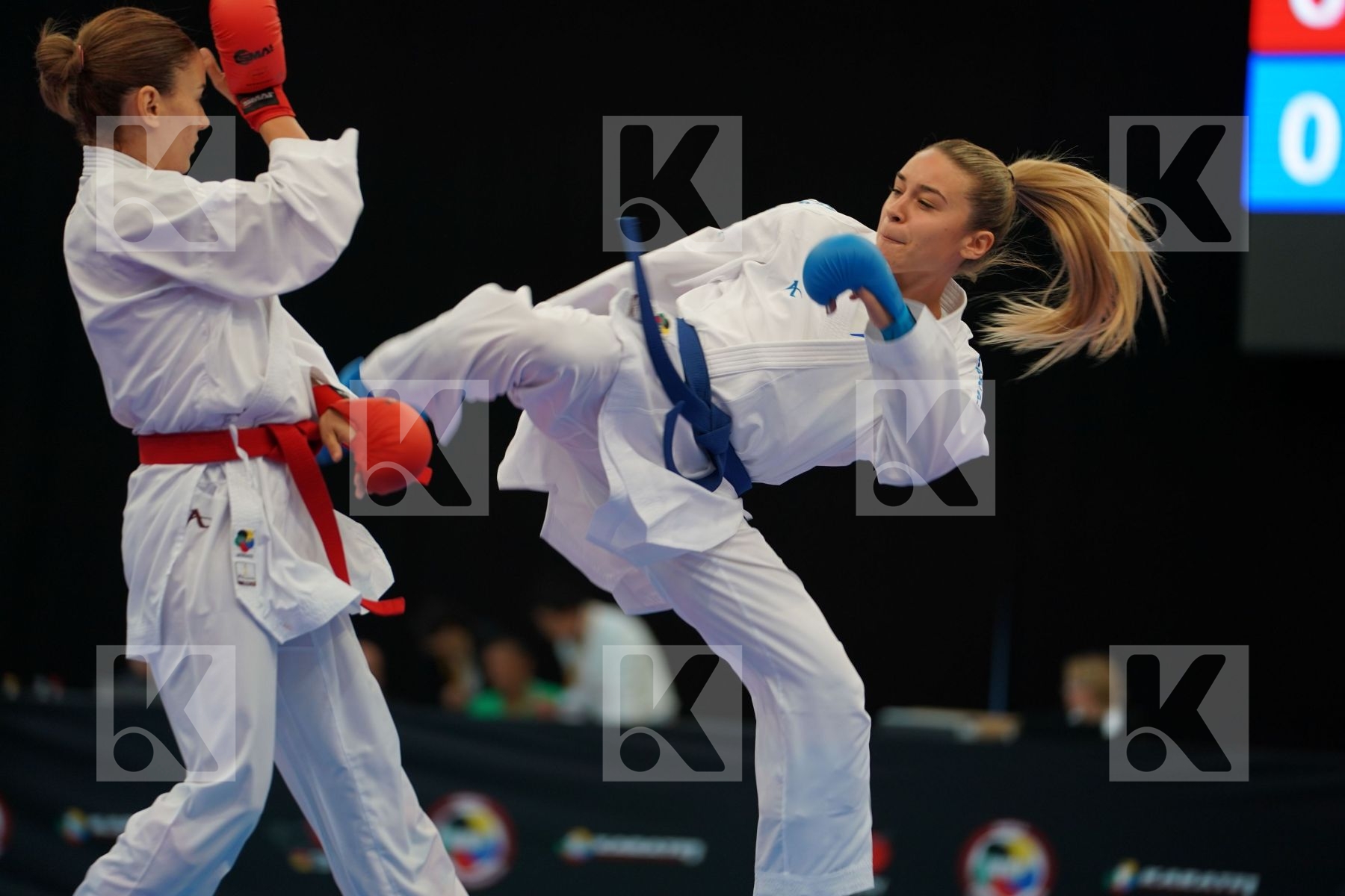 Female kumite -55 kg Terluyga Anzhelika Turkey Ukraine Yakan Tub
