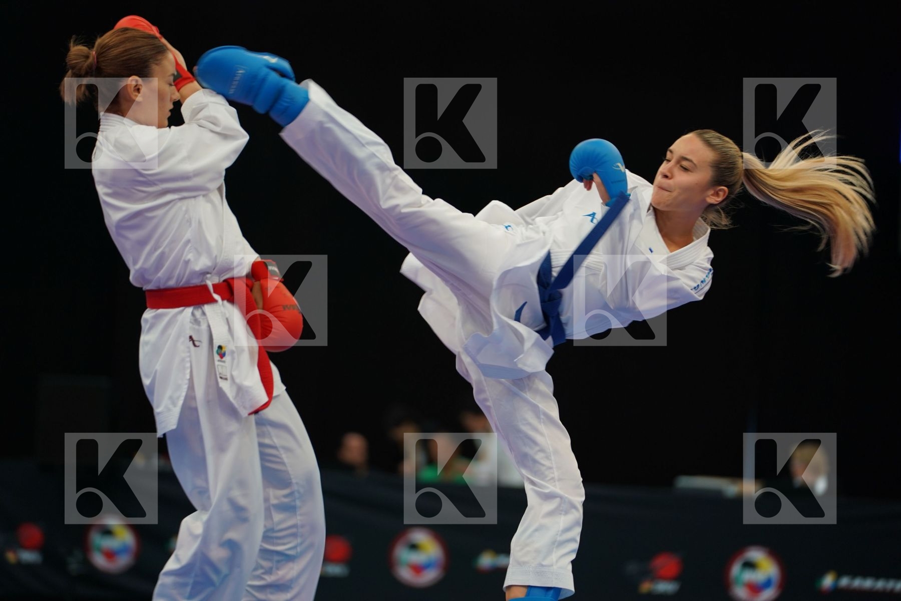 Female kumite -55 kg Terluyga Anzhelika Turkey Ukraine Yakan Tub