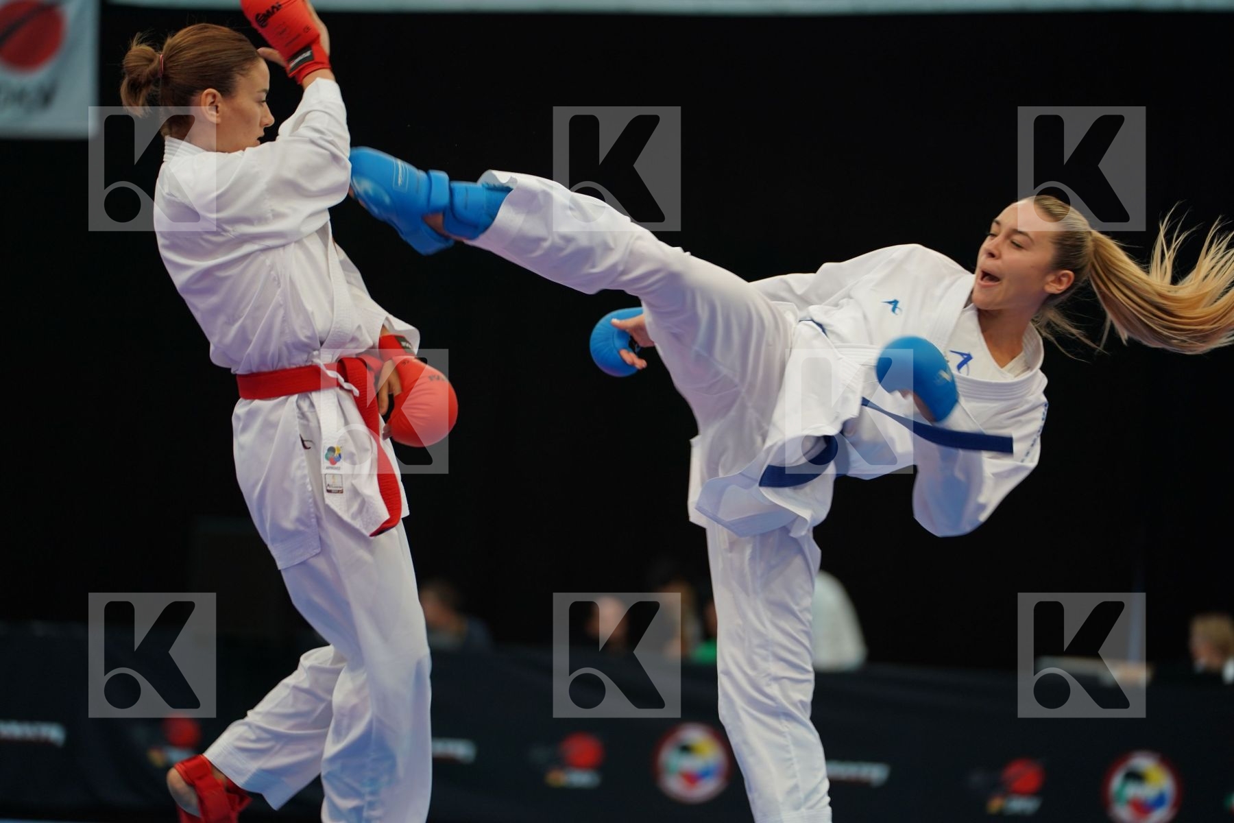 Female kumite -55 kg Terluyga Anzhelika Turkey Ukraine Yakan Tub