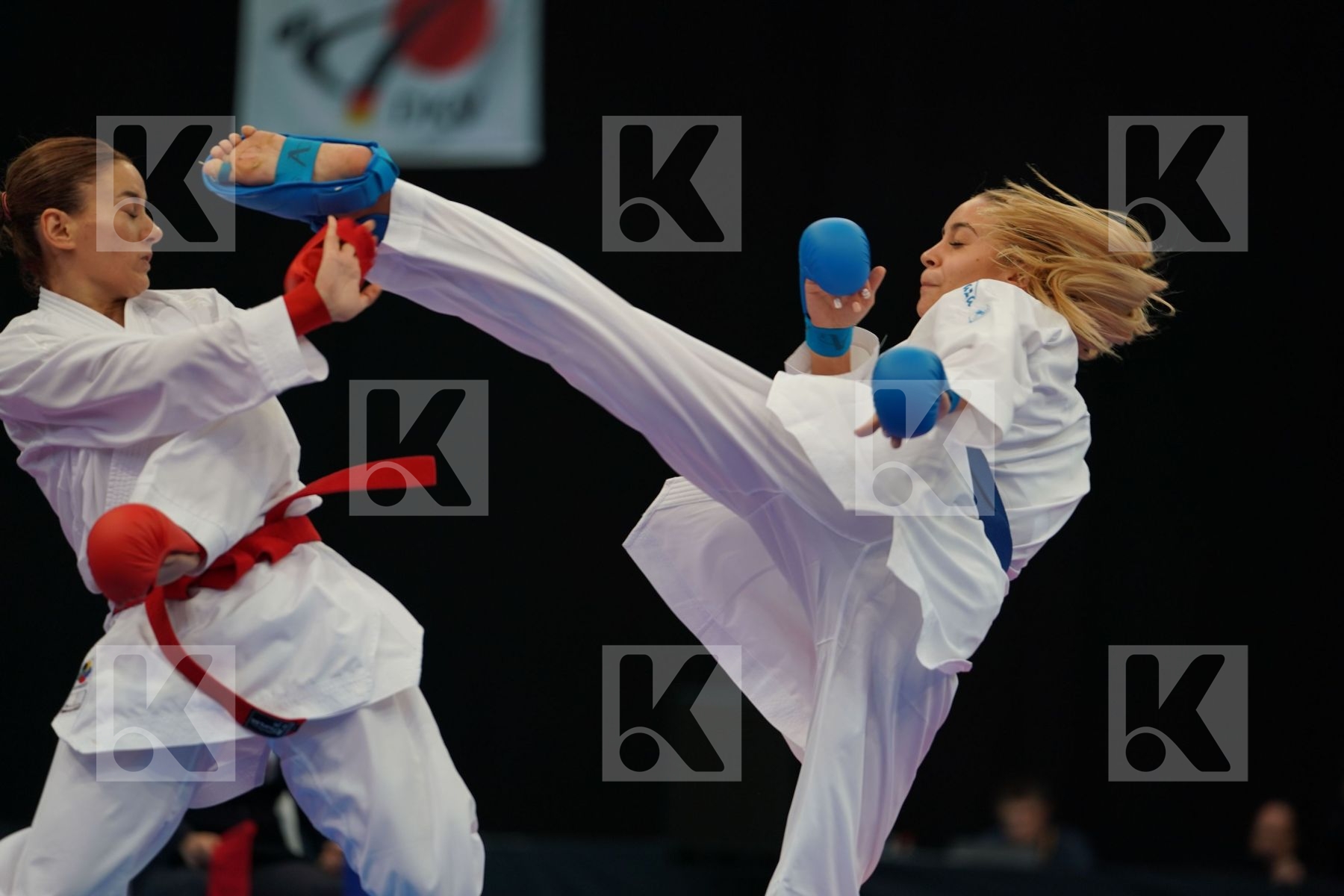 Female kumite -55 kg Terluyga Anzhelika Turkey Ukraine Yakan Tub