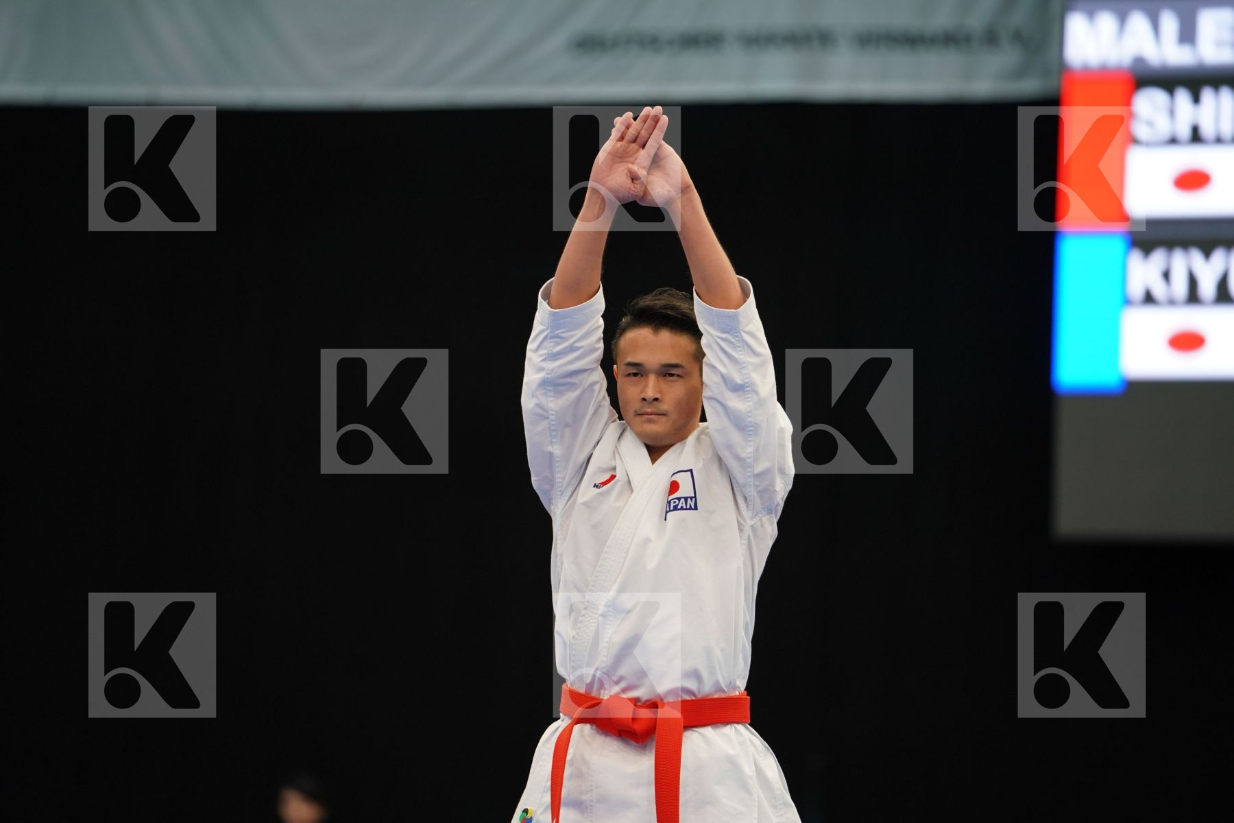 Japan Male kata Shimbaba Issei