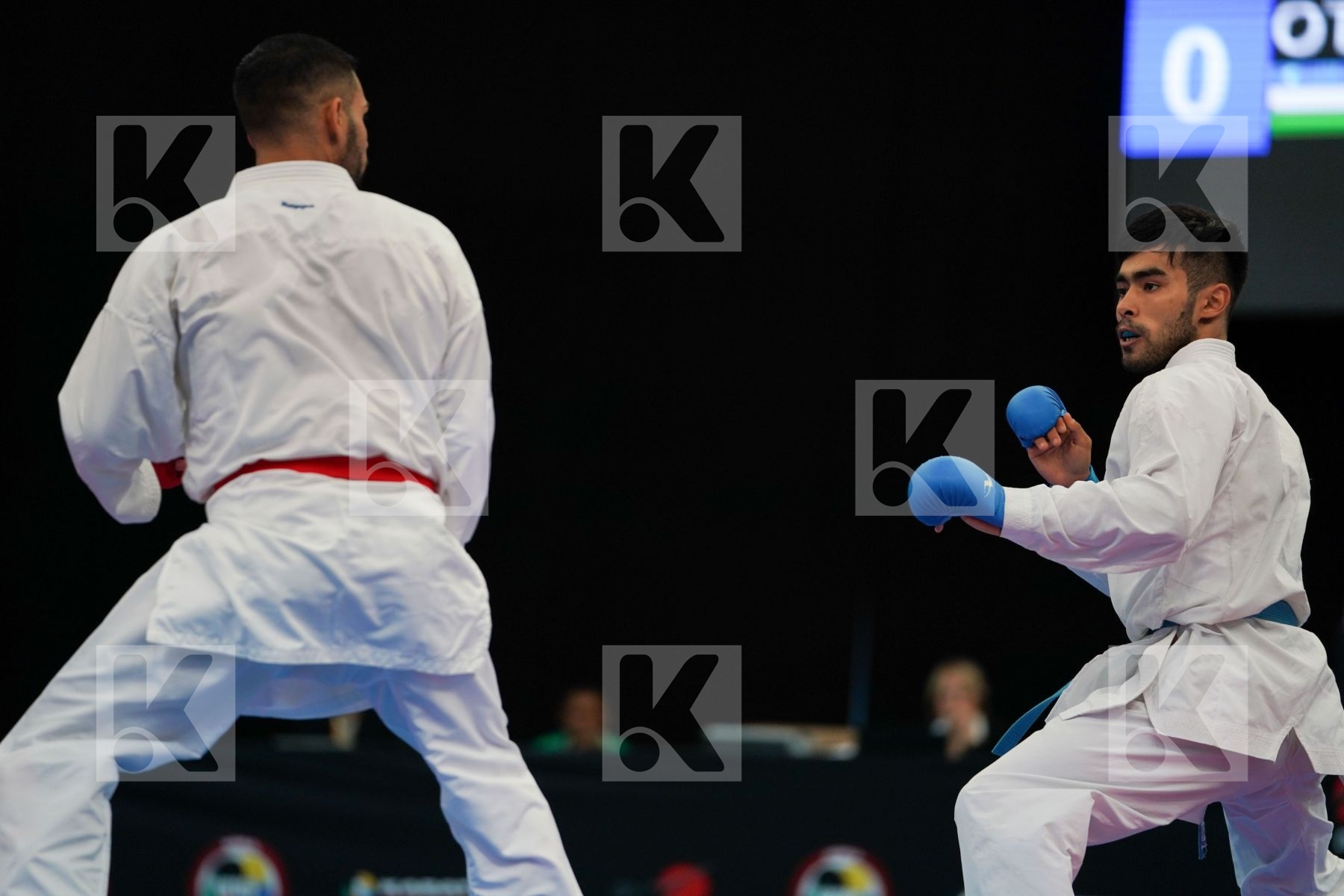 Busa Luigi Italy Male kumite -75 kg Otabolaev Dastonbek Uzbekist