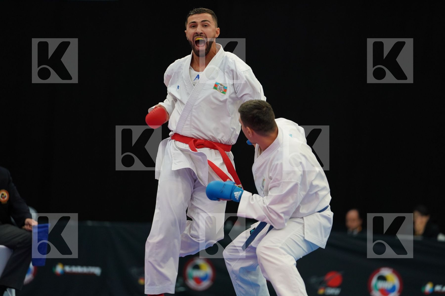 Aliev Alexander Azerbaijan Male kumite -84 kg Mamayev Aykhan Rus
