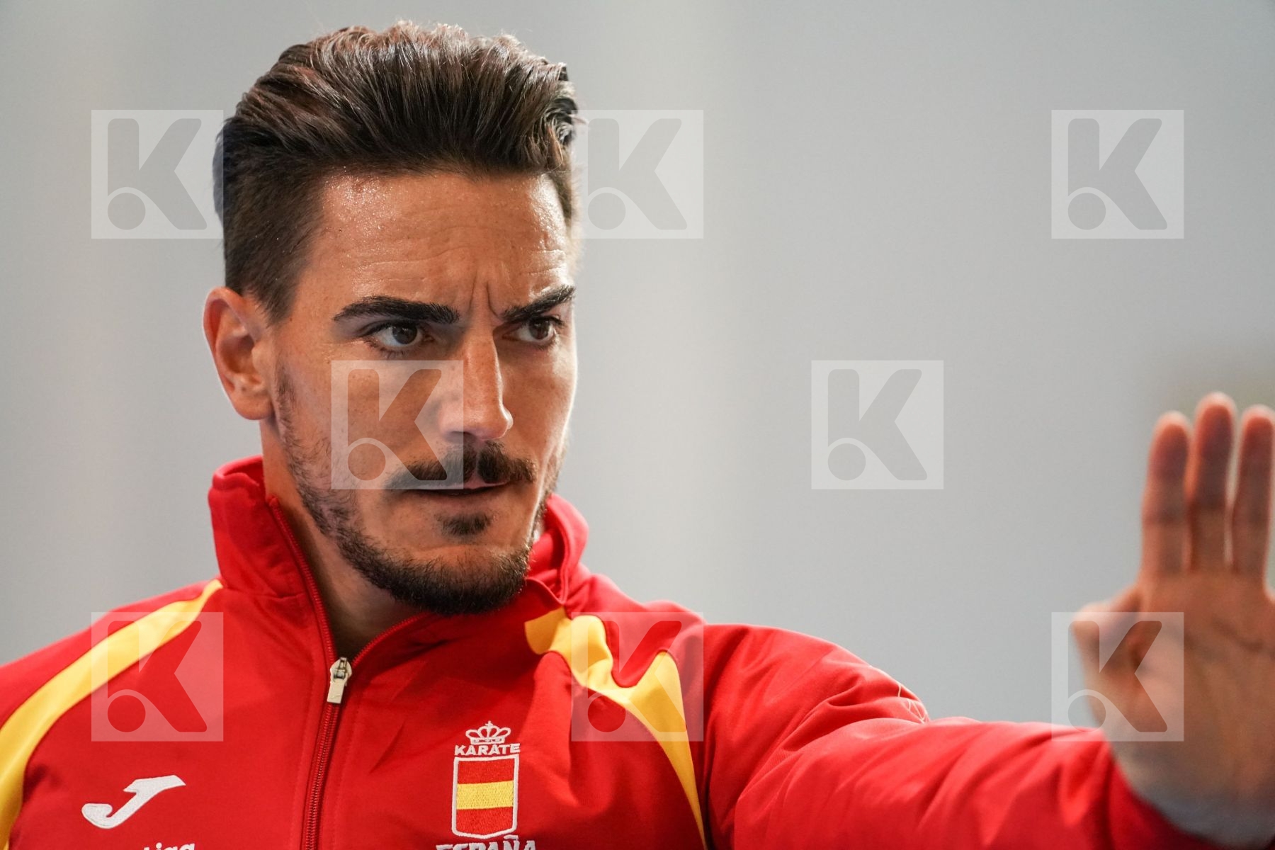 Photo taken during elimination days of the 2017 Karate 1 Premier