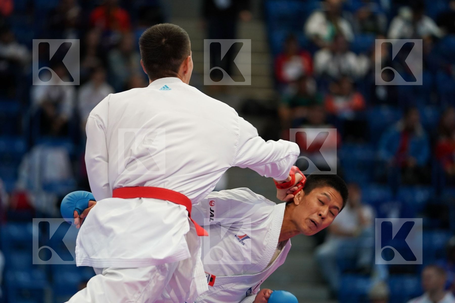 Photo taken during elimination days of the 2017 Karate 1 Premier