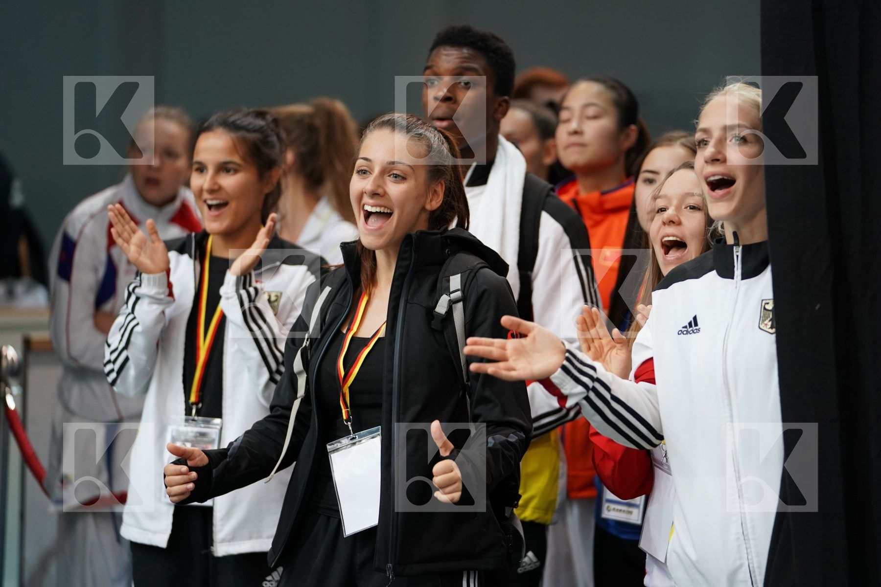 Photo taken during elimination days of the 2017 Karate 1 Premier